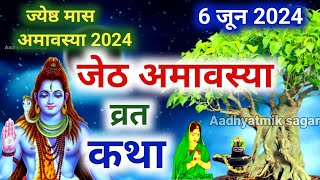 ज्येष्ठ अमावस्या की कथा  Jyesth Amavasya ki Katha Amavasya ki Kahani Jeth Amavasya Vrat katha [upl. by Adoh]