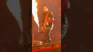 Richard Using a Guitar Flamethrower Live 🔥🎸 rammstein live rzk [upl. by Amaris]