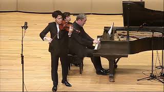 Glazunov  Meditation op32  Richard Lin Violin amp Thomas Hoppe Piano [upl. by Aeriel]