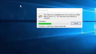 How to Run Disk Cleanup in Windows 10 [upl. by Trilbee]