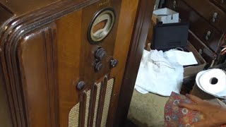 RESTORING A PHILCO CONSOLE RADIO [upl. by Redleh293]