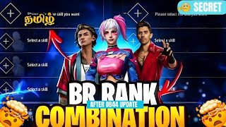 AFTER OB44 UPDATE BEST CHARACTER COMBINATION FOR BR RANKED IN FREEFIRE TAMIL  GLTG GAMING [upl. by Kenric]