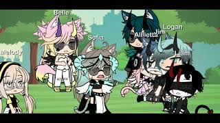 Gacha life singing battle GLMV my first video 📸 [upl. by Joshia]