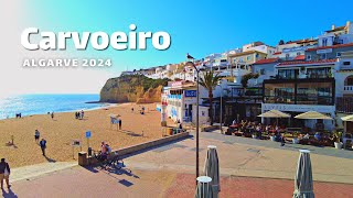 🇵🇹 Carvoeiro warm winter without people – February 2024 – 4K [upl. by Maidie]