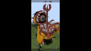 AMONG US MONSTER BUILD IN MINECRAFT shorts minecraft [upl. by Demott159]