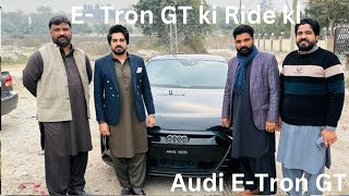 Unbelievable Audi ETron GT Ride with Ch Jabir  MustSee ExperienceDuckyBhai [upl. by Ikik]