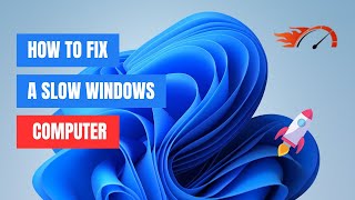 How to Fix a Slow Windows Computer  2024 [upl. by Ythomit]