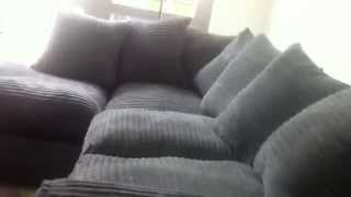 Dylan Left Hand Corner Sofa in Grey Colour [upl. by Pratt]