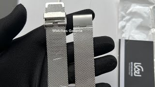 Mesh Bracelet 21mm  Watch Strap  Milanese Watch Strap  Milanese Bracelet  Watch Bracelet [upl. by Nuahsyd]