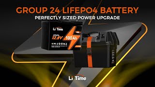 Perfectly Sized Power Upgrade LiTimes Group 24 LiFePO4 Battery [upl. by Nebuer]