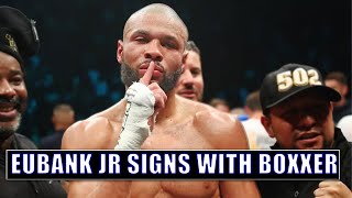 CHRIS EUBANK JR SIGNS WITH BOXXER CANELO NEXT Full report amp analysis [upl. by Moon]