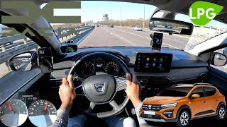 2022 Dacia New Sandero Stepway TCe ECOG  ACCELERATION amp TEST DRIVE [upl. by Aynwat]