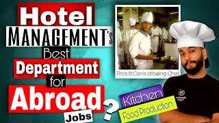 Food Production Department for Abroad Jobs Food ProductionKitchen Department Chef Career [upl. by Bible]