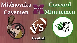 Concord vs Mishawaka Varsity Football [upl. by Waring]