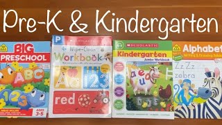 Scholastic  School Zone Education amp Learning Activity Books Review  Preschool amp Kindergarten [upl. by Odnalref]