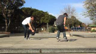 HOW TO FAKIE FRONTSIDE 180 THE EASIEST WAY TUTORIAL [upl. by Antonietta917]