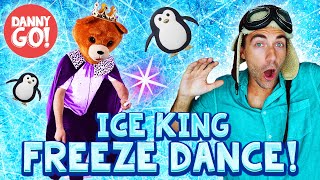 quotThe Ice King Freeze Dancequot 🥶👑  Danny Go Brain Break Movement Songs for Kids [upl. by Adlaremse]