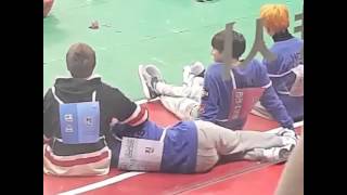 BTS Jin amp VIXX Ken Moments at ISAC [upl. by Ferren]