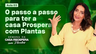 Aula 03  O passo a passo para ter a casa Próspera com Plantas [upl. by Esertak289]