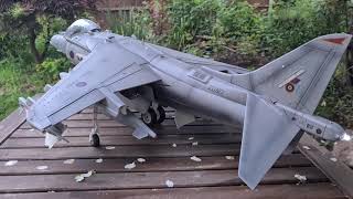 Harrier 118 Hobbyboss HUGE [upl. by Annahsat298]