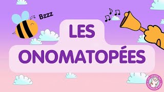 Les onomatopées  Apprendre les mots en chantant  Professeur Baba [upl. by Cutlip]