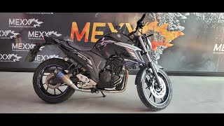 Escapamento Esportivo Mexx Completo para Fazer 250FZ25 20182024 Modelo RPX Performance e Estilo [upl. by Macfadyn]