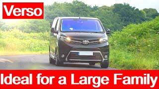 New spacious minivan Toyota Proace Verso 2024 [upl. by Tereve]