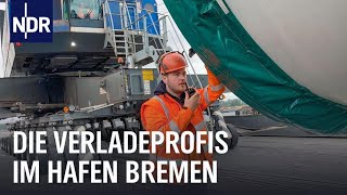 Groß schwer und sperrig  Die Verladeprofis im Hafen Bremen  Die Nordreportage  NDR Doku [upl. by Meta79]