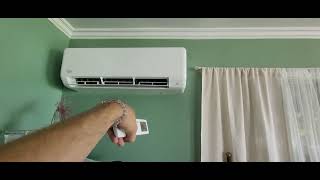 Carrier Performance Ductless Minisplit remote instructions ductless minisplit carrier [upl. by Yanel]