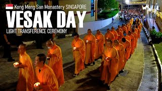 Light Transference Ceremony  Vesak Day 2024  Kong Meng San Monastery Singapore 🇸🇬 4K [upl. by Alfi]