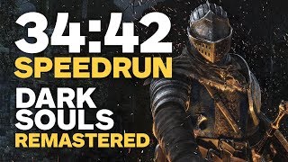 Dark Souls Remastered Finished In 34 Minutes  Speedrun [upl. by Ogir]