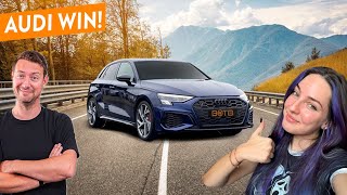 Sandra Won An Audi Her Reaction Was Insane [upl. by Camden497]