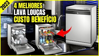 Top 4 Melhores Lava Louças Custo Benefício Para 2023  Lava Louças Boa e Barata [upl. by Chyou]