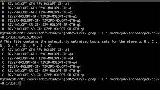 QMMM with GROMACSCP2K  CP2K parameters practical [upl. by Harding28]