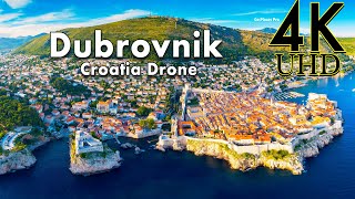 Dubrovnik Croatia in 4K UHD Drone  Dubrovnik Croatia in 4K Drone Footage [upl. by Lyda495]