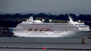 Cruise Ship Rosyth Fife Scotland [upl. by Winfred]