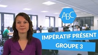 Cours de français impératif présent groupe 3 [upl. by Deeann854]