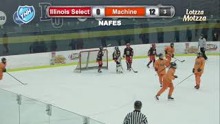 11 Illinois Selects vs 11 MN Machine  NAFES  Rink 5 600PM [upl. by Nosreve]