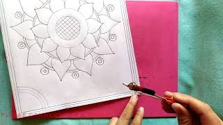 Beautiful Nakshi kantha design109How to draw Nokshi katha নকশী কাথার ডিজাইন नोक्षी कथा डिजाइन [upl. by Franzen]