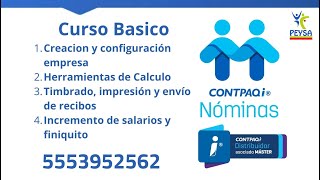 Curso Basico Contpaq i Nominas [upl. by Nael]