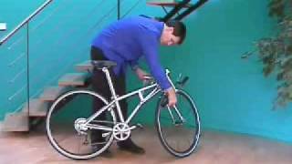 Prototype IFUrban700c Fullsized folding bike [upl. by Ninetta]