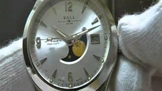 Ball Engineer Master II Ohio Moonphase Watch Video From About Time Watch Company [upl. by Barbaresi]