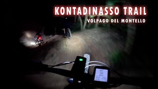 MTB DH Night  Kontadinasso Trail  GoPro  Notturna [upl. by Yttik]