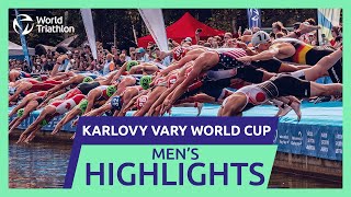 Race Highlights  2024 KARLOVY VARY WORLD TRIATHLON CUP  Men [upl. by Annemarie469]