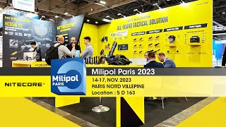 NITECORE at Milipol Paris 2023 Experiencing our Latest Innovations [upl. by Corydon]