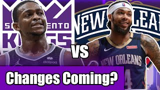 Changes Coming The Pelicans Continue To Expose The Kings Roster Flaws [upl. by Ajnos]