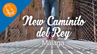 The new Caminito del Rey  Malaga [upl. by Dorsman]