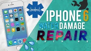 iPhone 6 Water Damage Repair Tech MD 6202015 [upl. by Florence]