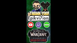 🔴LIVE Streaming 😎DOUBLE CC HYPE 🌎WORLD OF WARCRAFT 🚀Pt15 ☠️HARDCORE ⚔️WARRIOR [upl. by Lowrie]