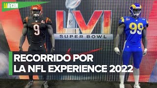 NFL Experience una parada obligada para el fan del Super Bowl  Super Bowl sin poses [upl. by Sixele812]